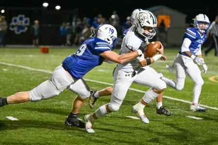Central Mountain falls to Mifflinburg, as Corman achieves tackle milestone